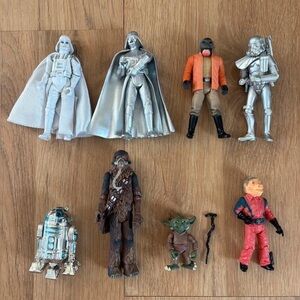 Star Wars figure bundle x 8